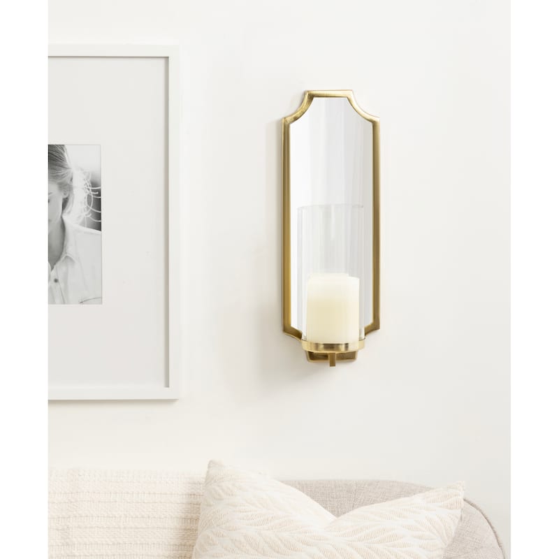 Kate and Laurel Ciel Scallop Wall Sconce
