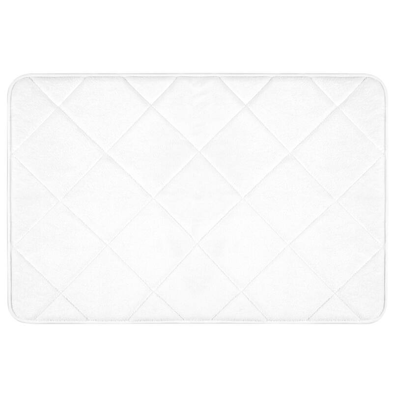 Home Dynamix Capri Haven Machine Washable Memory Foam Bath Mat