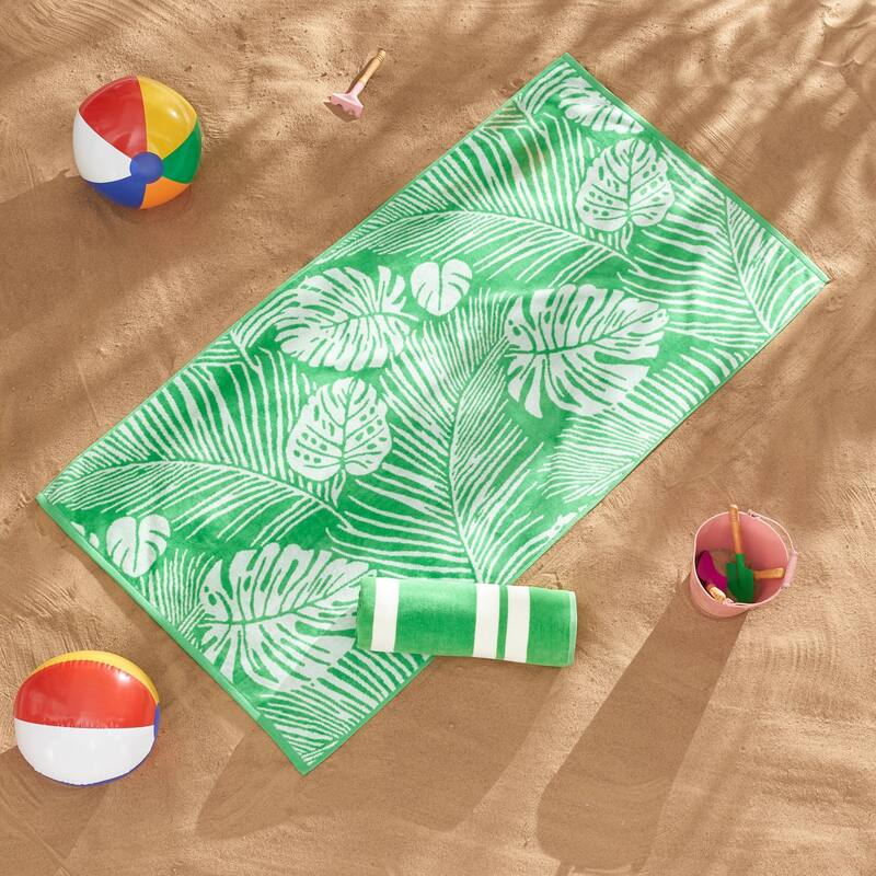 Luxurious Cotton Printed Beach Towel