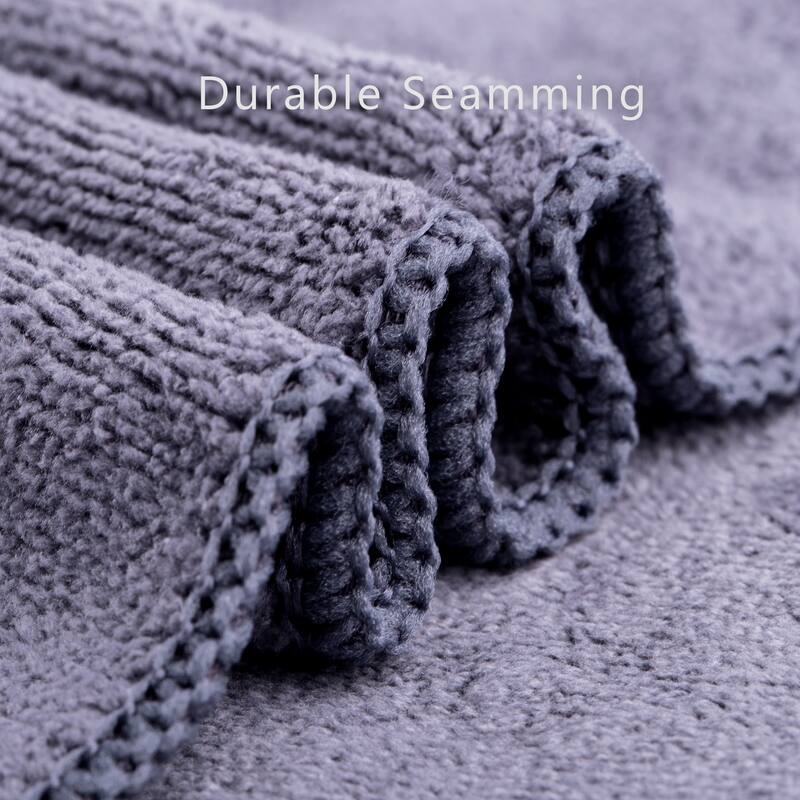 6-Piece Towel Set（2 bath towels + 2 hand towels+ 2 washcloths）