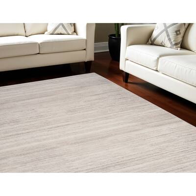 Firo Power Loomed Abstract Modern Low Pile Area Rug By HomeRoots - 144' X '110' X '0.25