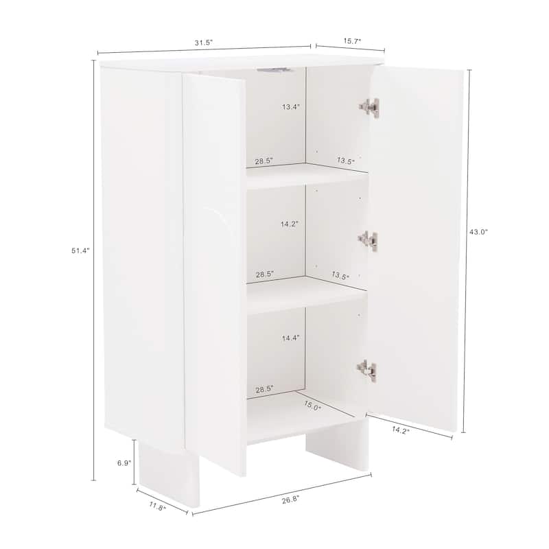 Manhattan Comfort Ella 32" Accent Cabinet