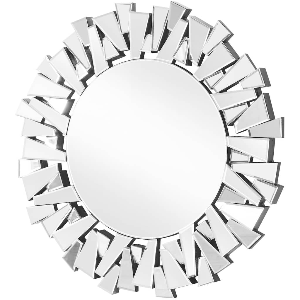 Elegant Lighting MR9132 Modern 39-3/8" Diameter Circular Framed
