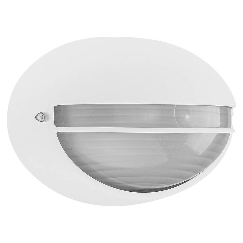 Access Lighting Clifton LED Oval Outdoor Marine Grade Bulkhead with Opal Glass