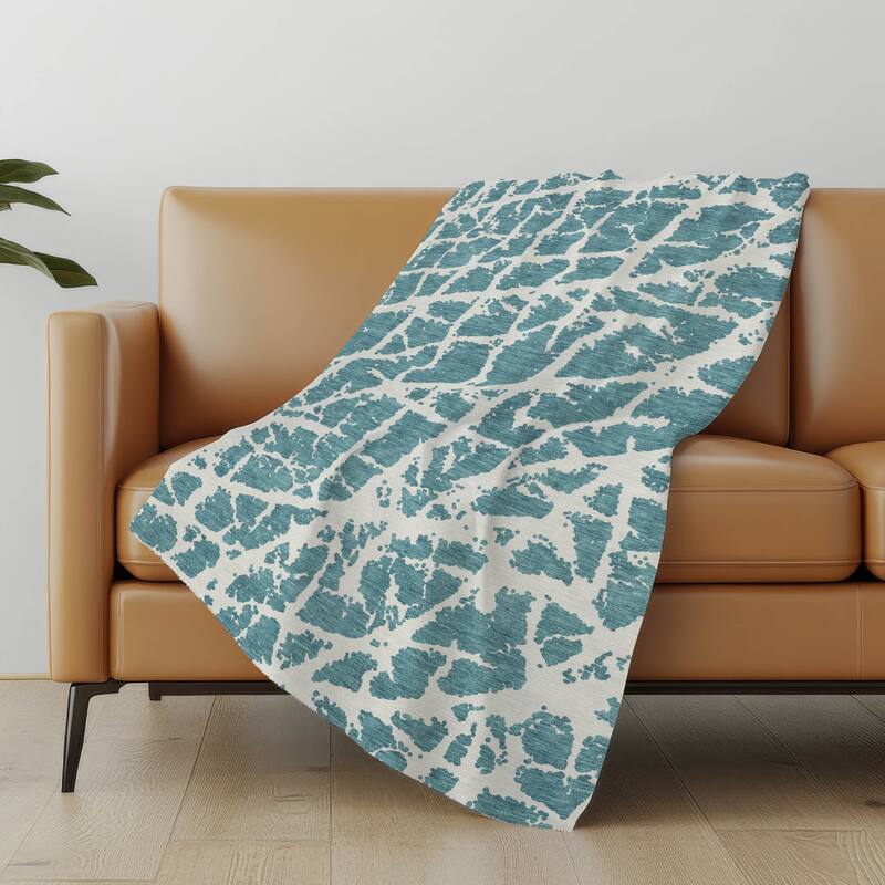 Premium Machine Washable Sherpa Casual Contemporary Throw Blanket