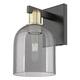 Option Black Antique Brass / Light Smoke
