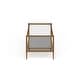 preview thumbnail 29 of 33, Hera 45'' Wide Rectangular Coffee Table with Mirror Shelf