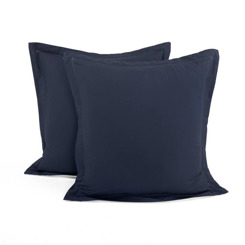 Lush Decor Linen Button Cotton Blend Comforter 5 Piece Set