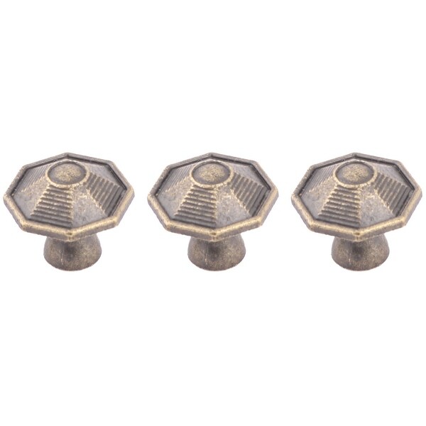 Living Room Metal Furniture Cupboard Wardrobe Cabinet Door Pull Handle 3 Pcs