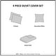 preview thumbnail 17 of 17, Copper Grove Burwell Duvet Cover and Coverlet Set