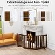 preview thumbnail 4 of 57, Wooden Freestanding Panels Pet Gate