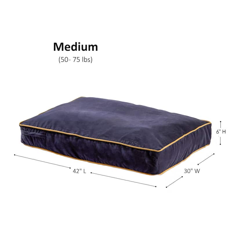 Happy Hounds Busby Denim Blue Dog Bed