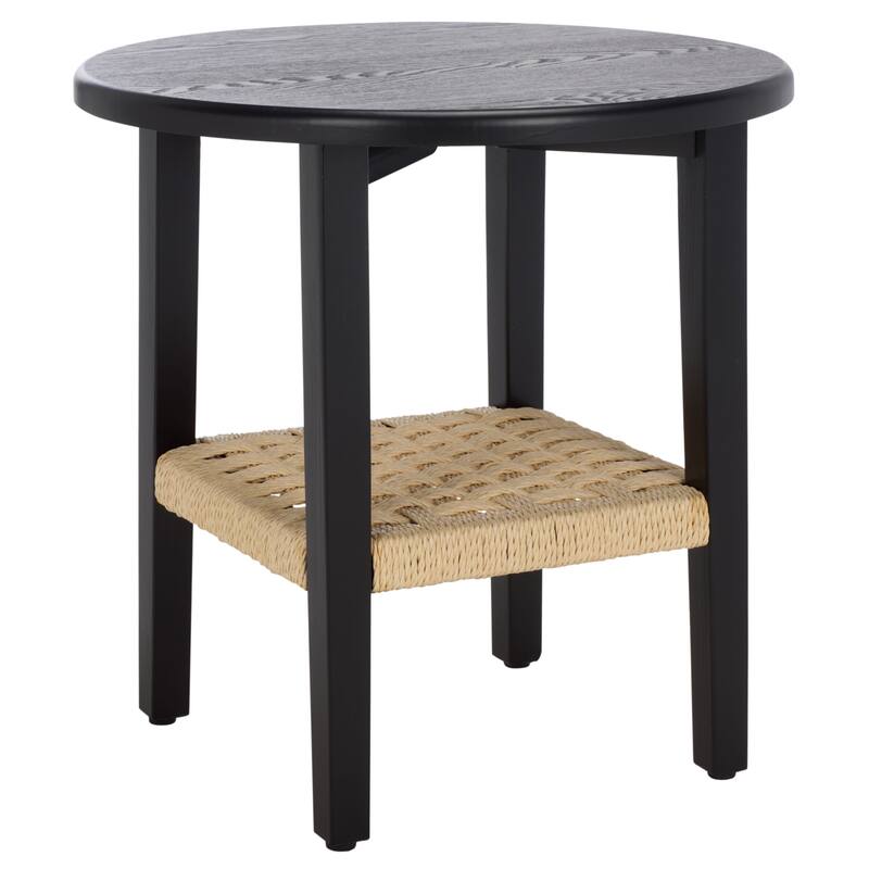 SAFAVIEH Home Rakoma 1 Shelf End Table - 19"W x 19"D x 19"H