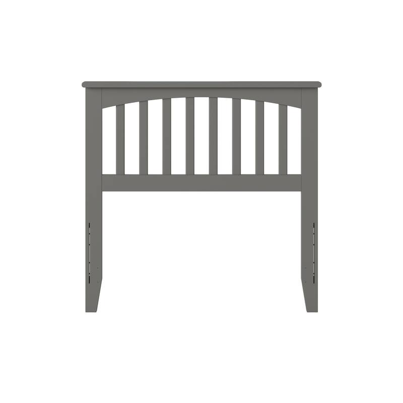 Mission Headboard with USB Charging Station