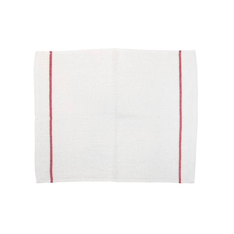 The Sloppy Chef Ribbed Cotton Utility Bar Mops - 12 Pack - 16x19