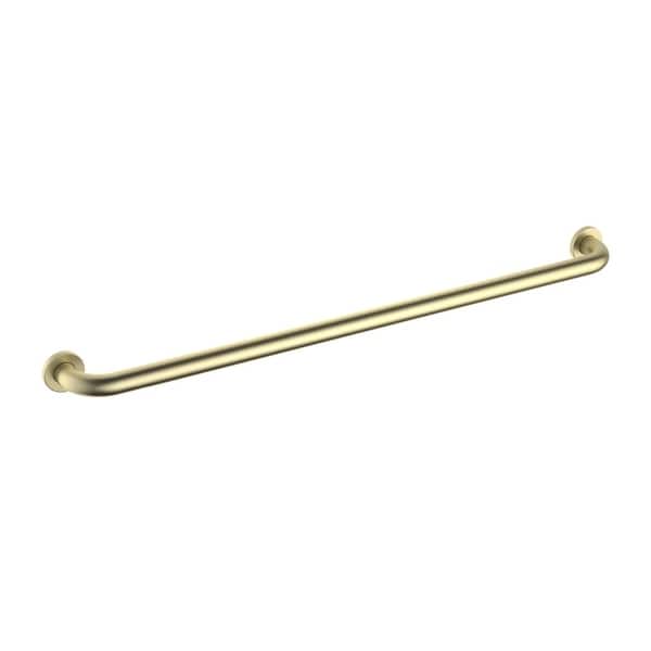 slide 2 of 32, 36-Inch Stainless Steel Bathroom Safety Grab Bar Brushed Gold
