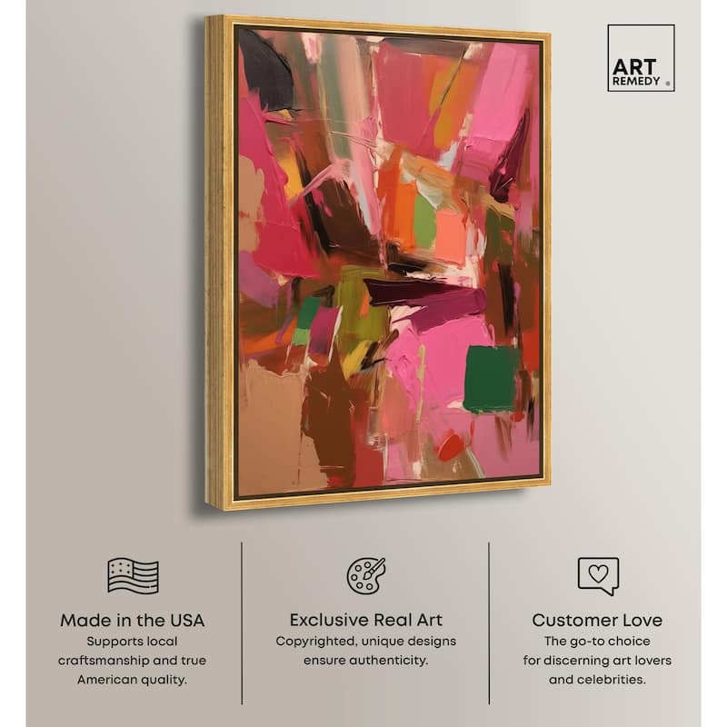 Impulse and Instinct Canvas by Art Remedy