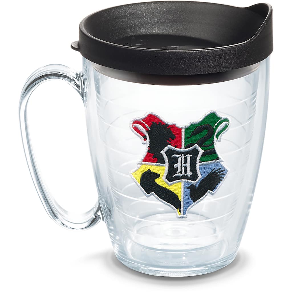 Tervis Harry Potter - Hogwarts House Crests Made in USA Double Walled Insulated Travel Tumbler, Classic - 16oz Mug