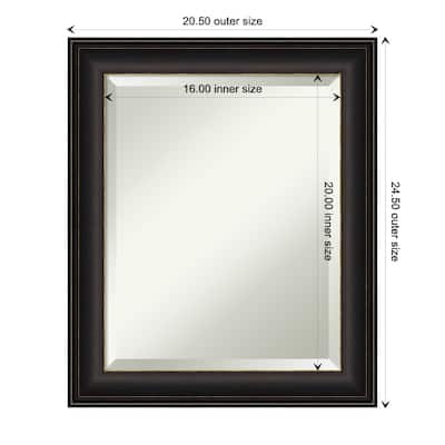 Beveled Wall Mirror - Trio Oil Rubbed Bronze Frame