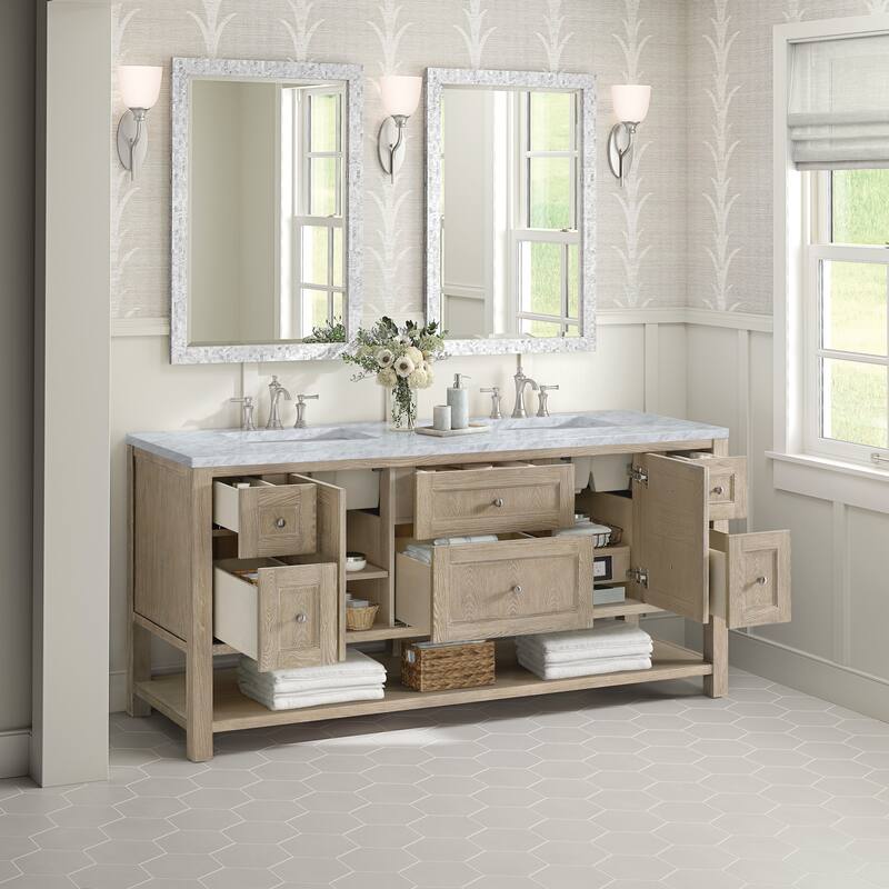 James Martin Vanities 330-V72-3CAR Breckenridge 72" Free Standing