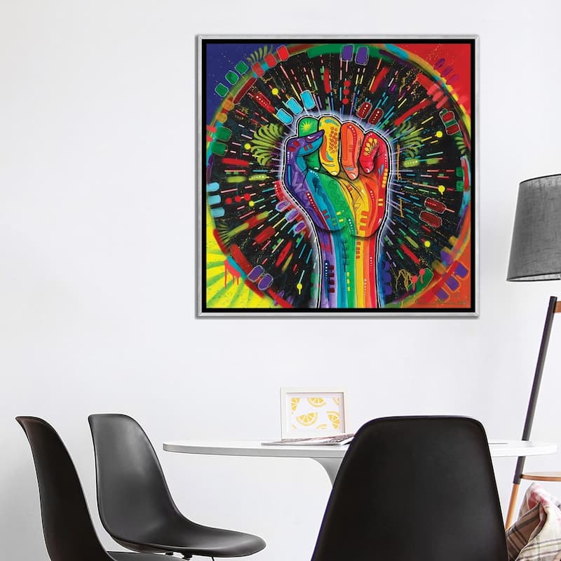 iCanvas "The Power of Unity" by Dean Russo Framed