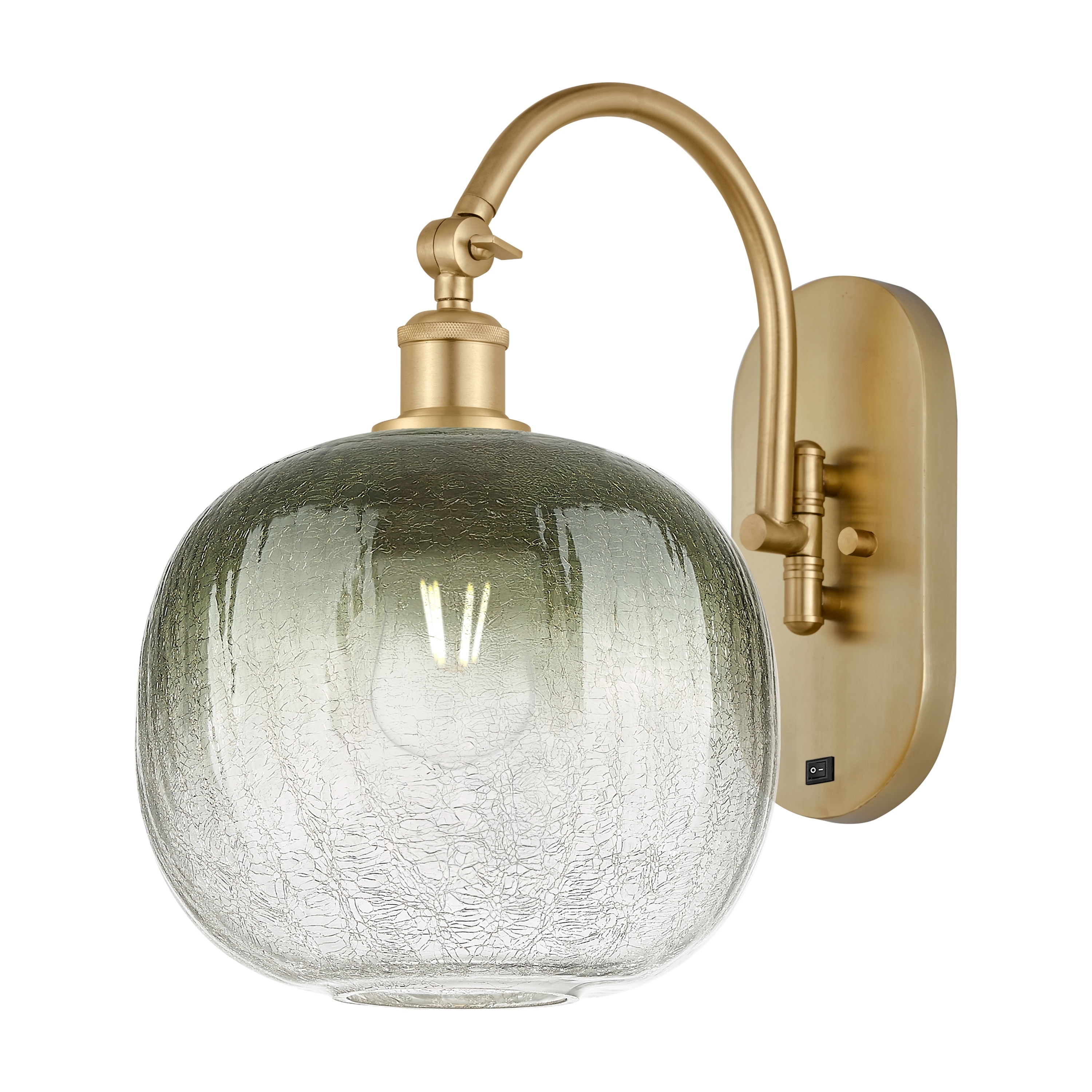 Innovations Lighting Endless Possibilities Ballston - Brookhaven Sphere - 1 Light 11" Swiveling Sconce