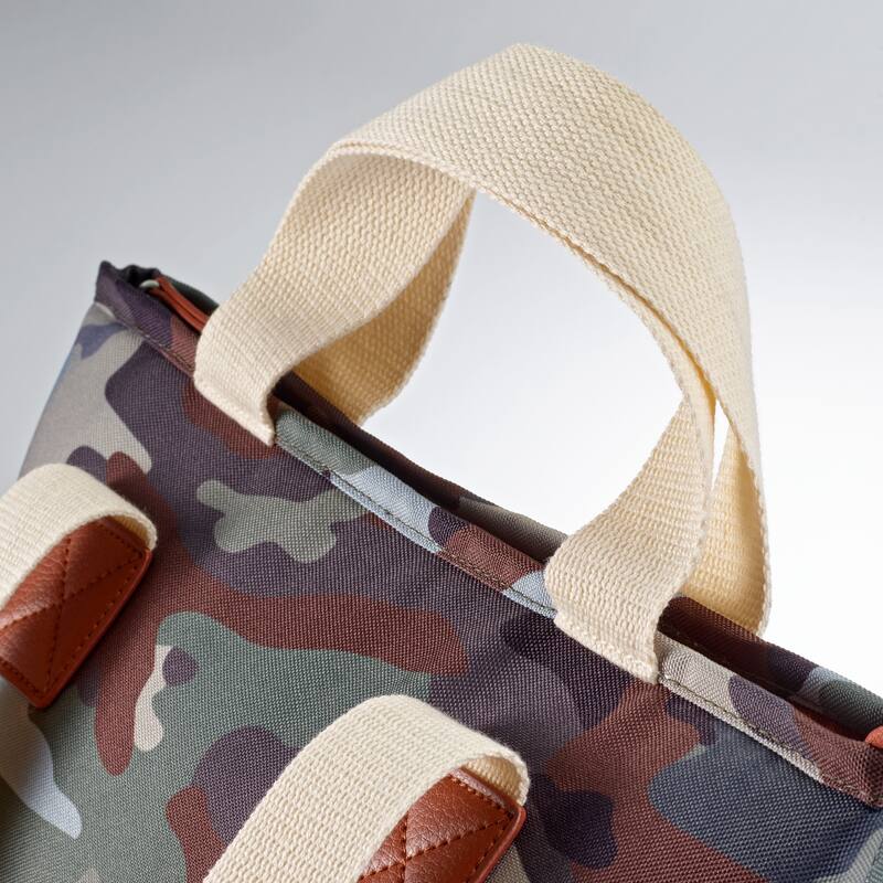 Fit & Fresh Foundry 16 Can Cooler Tote, Wine Cooler - Camo