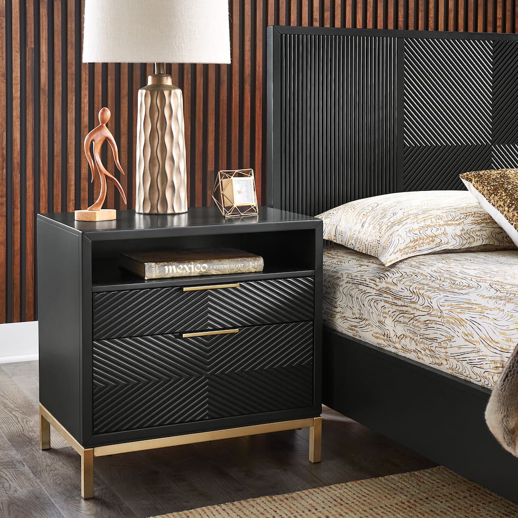 Elea 26" Tall 2 - Drawer Nightstand by iNSPIRE Q Bold