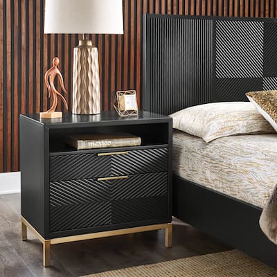 Elea 26" Tall 2 - Drawer Nightstand by iNSPIRE Q Bold