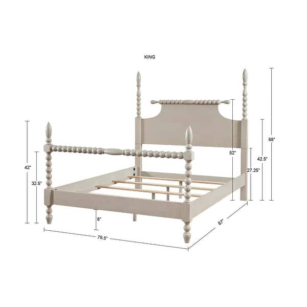 dimension image slide 2 of 3, Madison Park Signature Beckett Bed