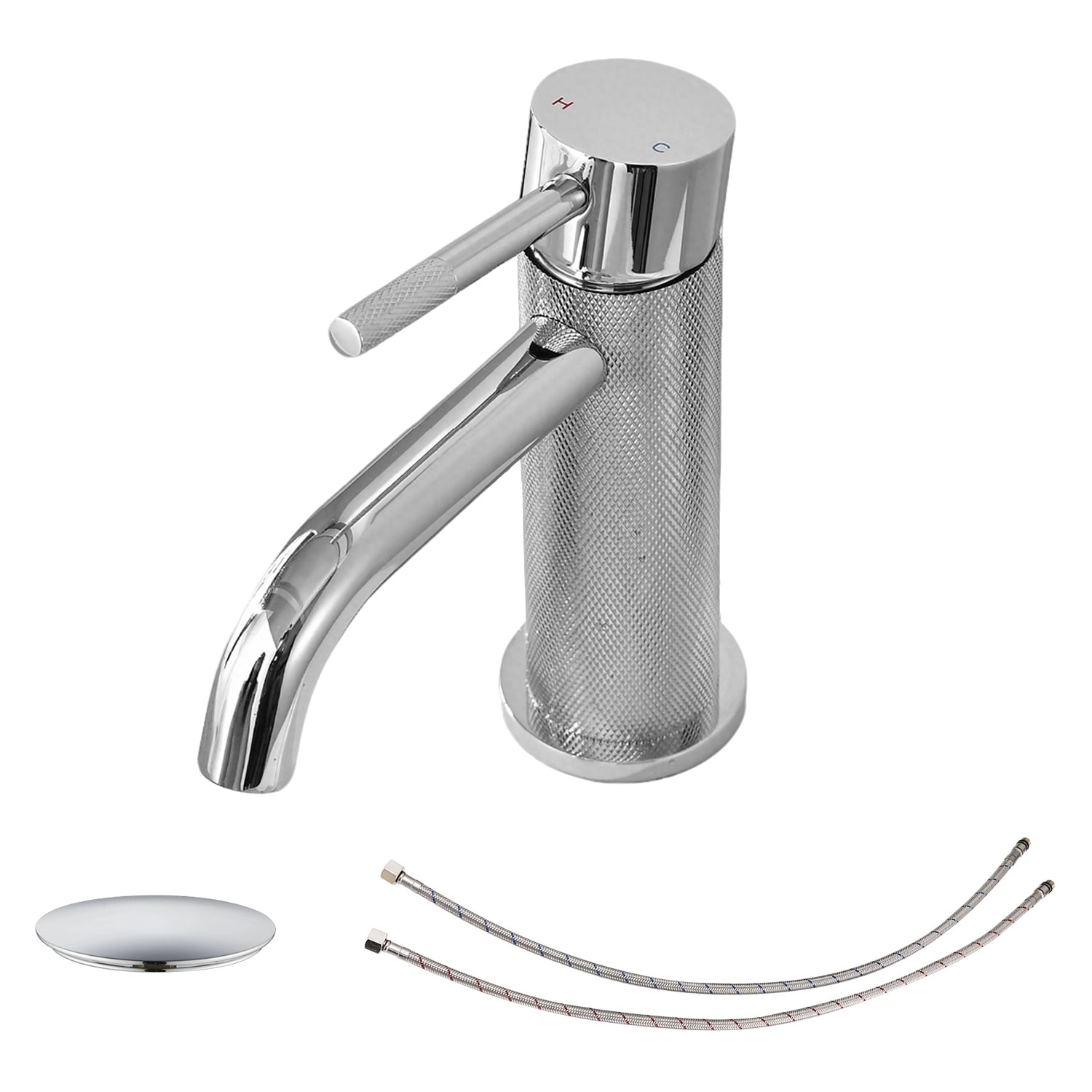 Topcraft Single-Handle Bathroom Faucet with Pop-Up Drain