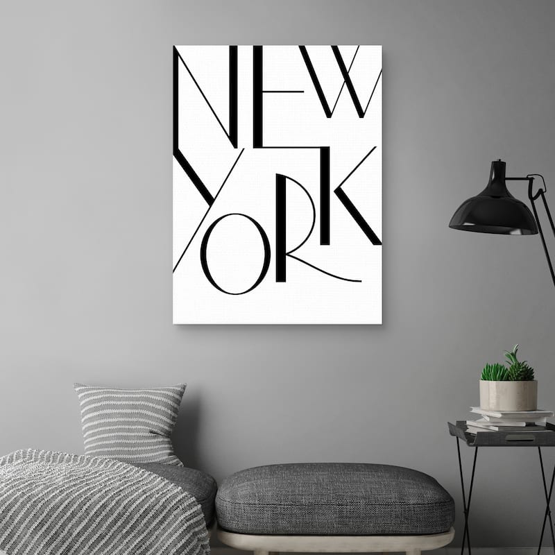 New York by Joni Whyte Canvas Art Print