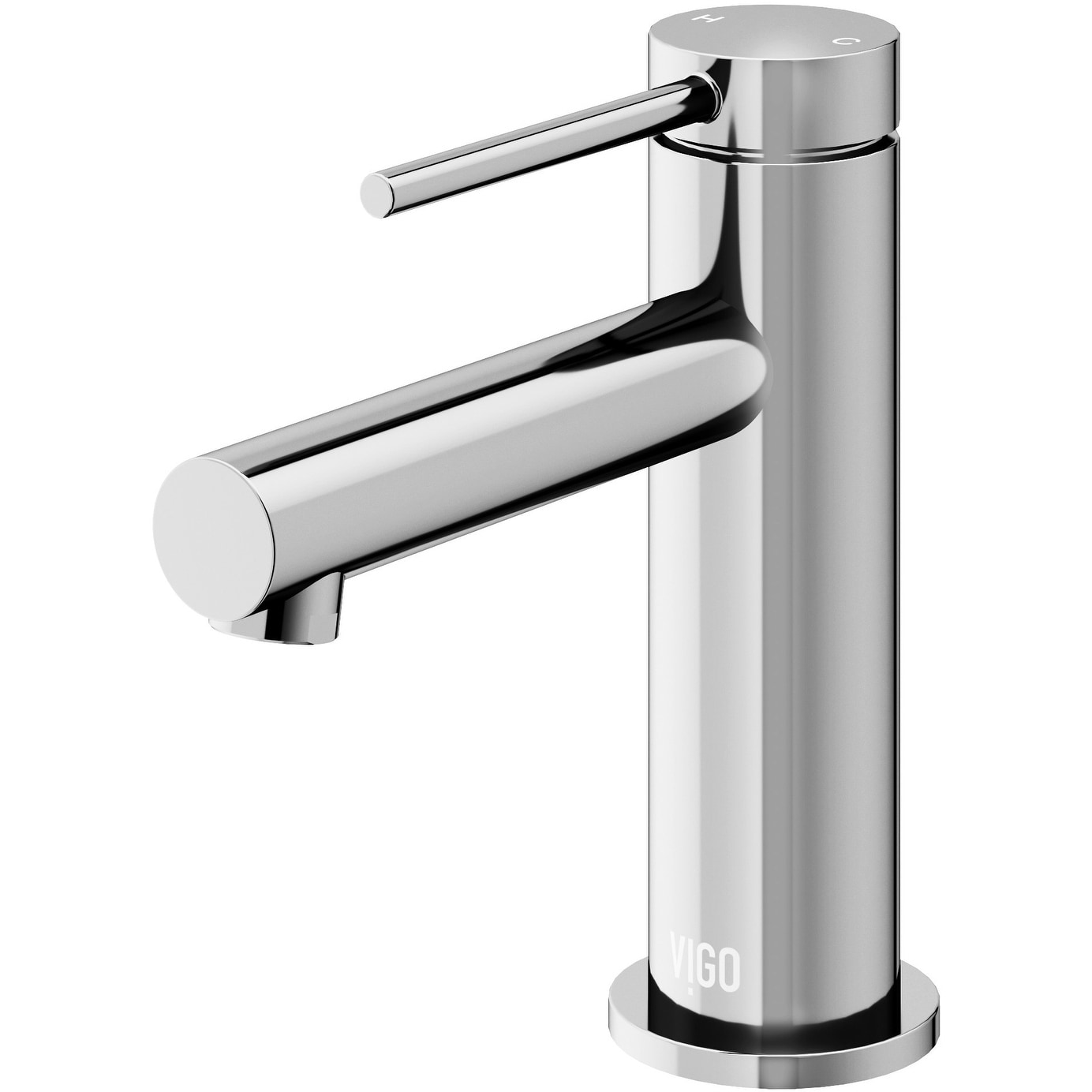 Vigo VG01055 Jewel 1.2 GPM 6" Single Handle Single Hole Bathroom