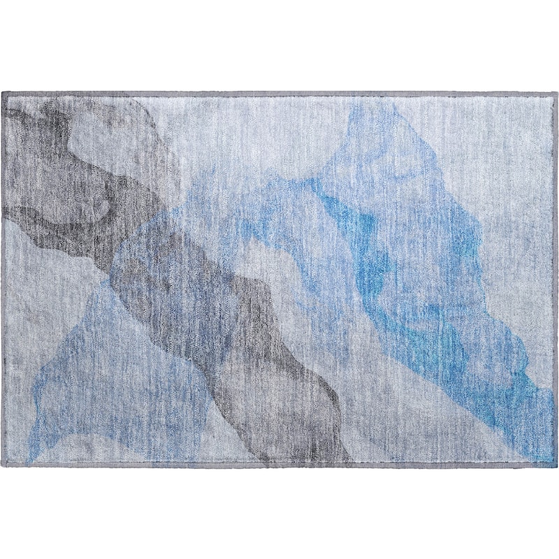 Premium Washable Super Soft Contemporary Fizal Mayfield Rug