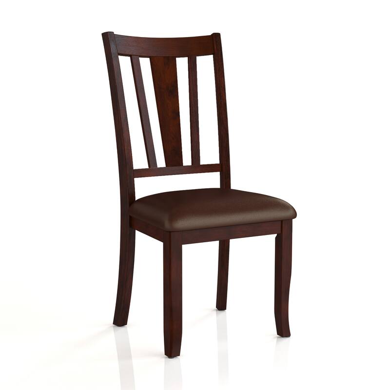 Betsy Transitional Espresso Wood 7-Piece Dining Set by Furniture of America