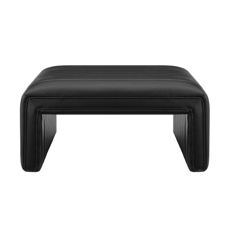 NPD Furniture Atkinson Faux Leather Coffee Table