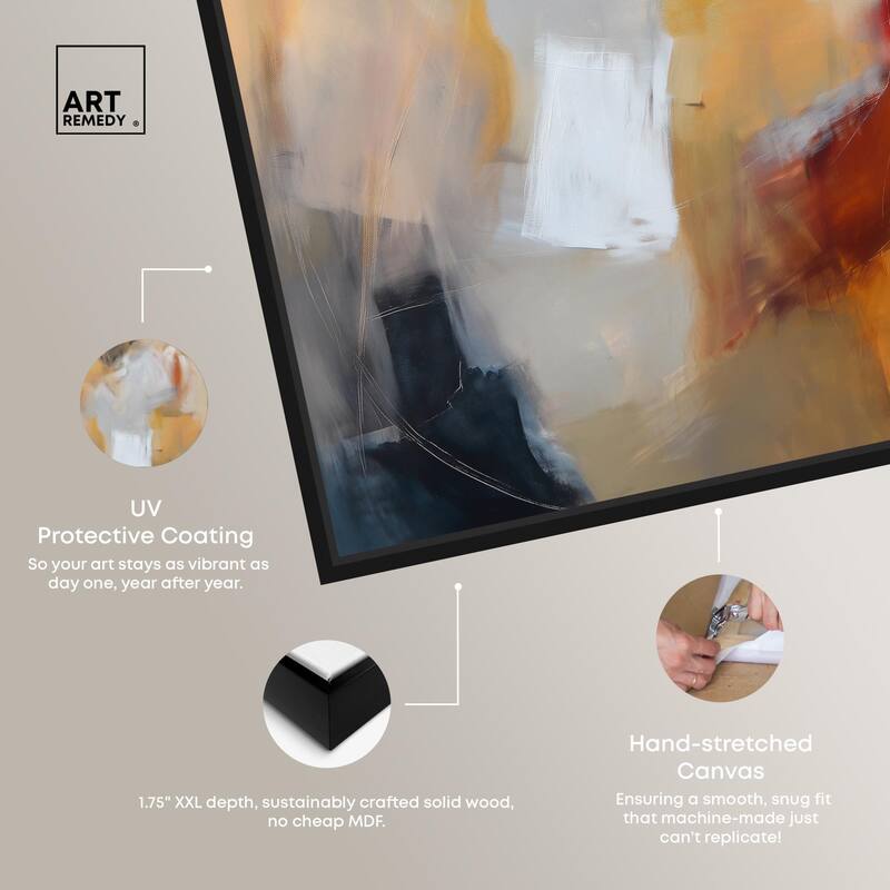 Earth and Fire III Canvas by Art Remedy
