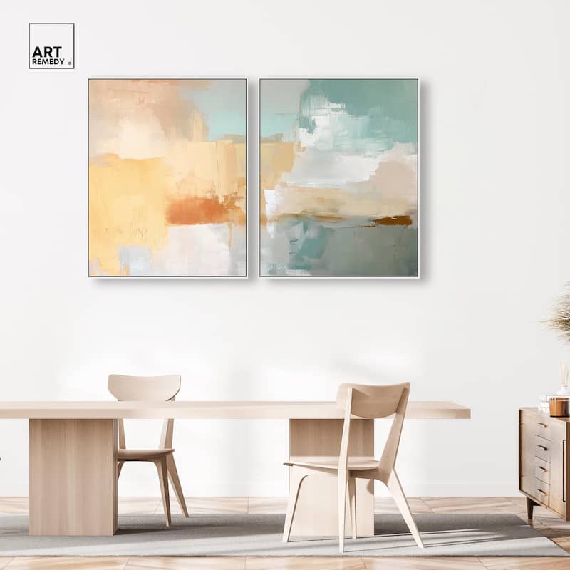 Muted Melody II Canvas Set of 2 by Art Remedy