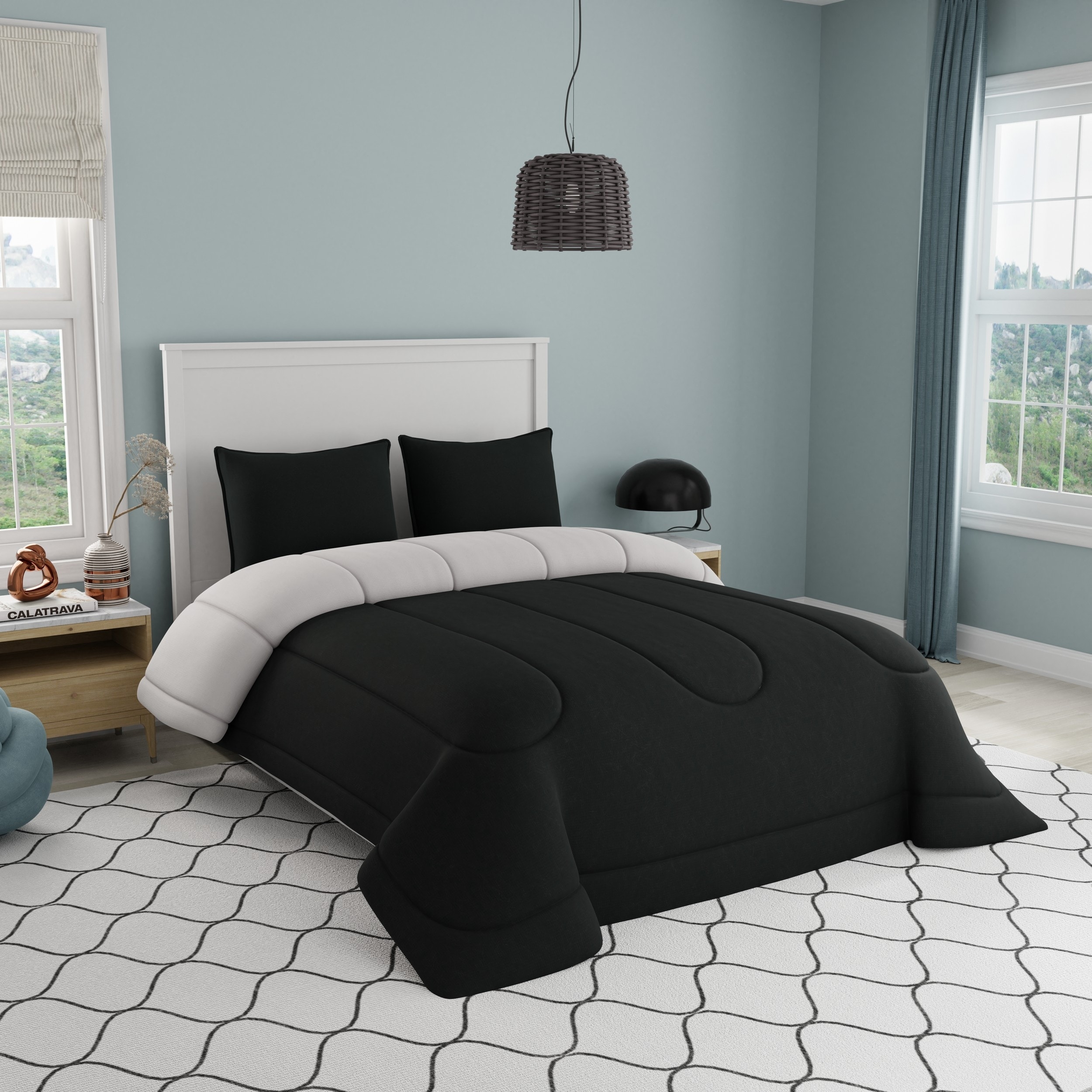 Knit comforter shop