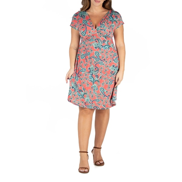 dresses for short waisted plus size