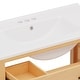 preview thumbnail 17 of 18, 36"Freestanding Bathroom Vanity with Ceramic Sink