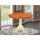 preview thumbnail 1 of 14, 42- Inch Hartland Kitchen Table -Solid Wood Dining Table (Finish Option)
