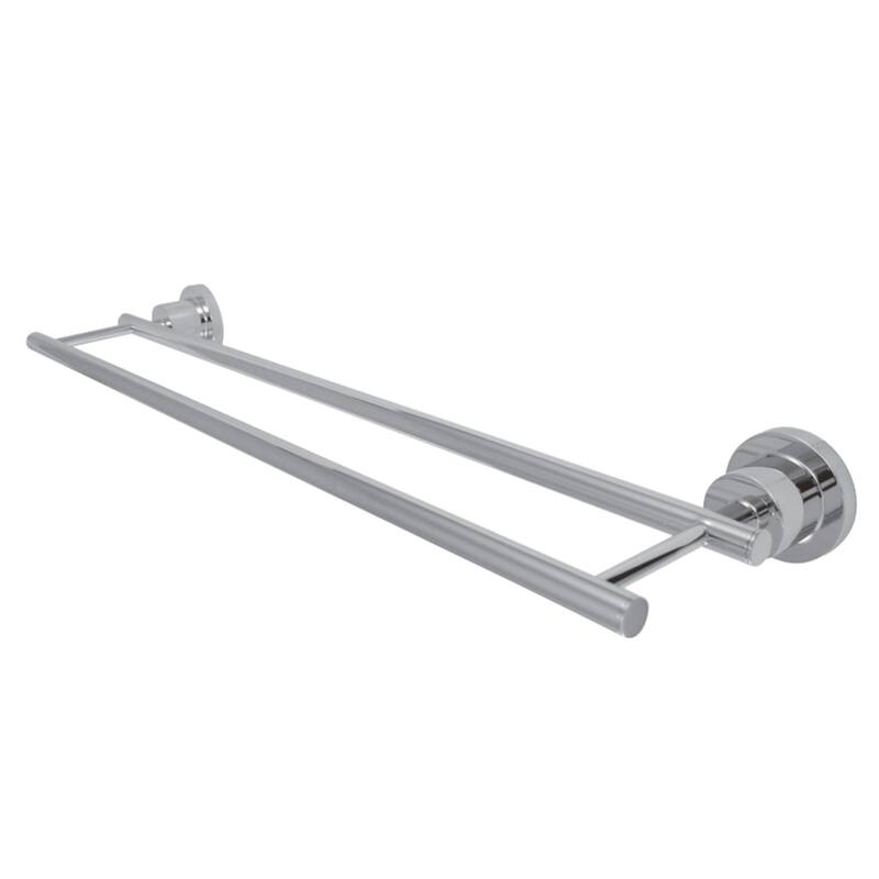 Concord 24-Inch Dual Towel Bar - Polished Chrome