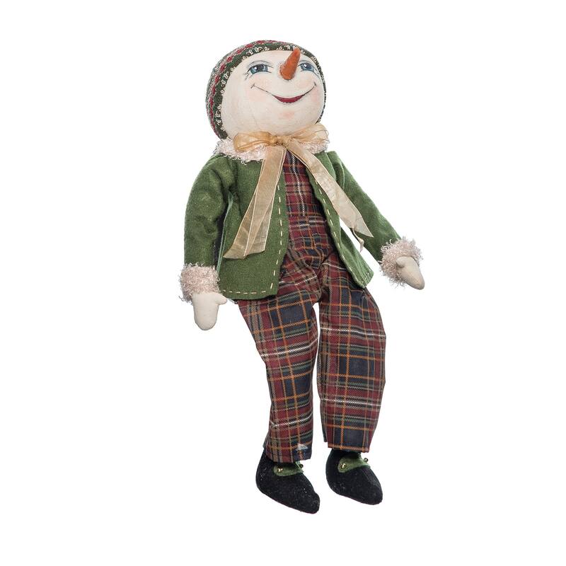 Lucas Christmas and Holiday Figure Gathered Traditions Joe Spencer Figurine - Multicolored