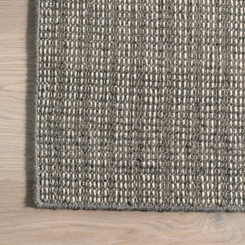 Ander Striped Wool-Blend Area Rug