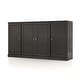 preview thumbnail 20 of 46, Palace Imports 100% Solid Wood 65" Sideboard with Solid Doors, 2-Drawers and Adjustable Shelves