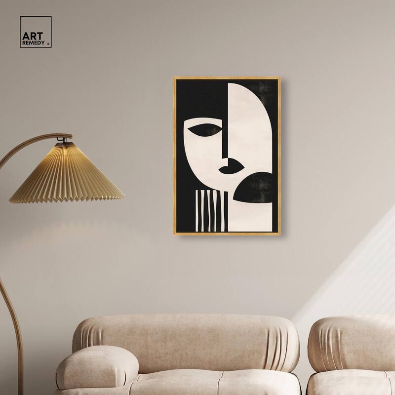 The Mask III Canvas by Art Remedy