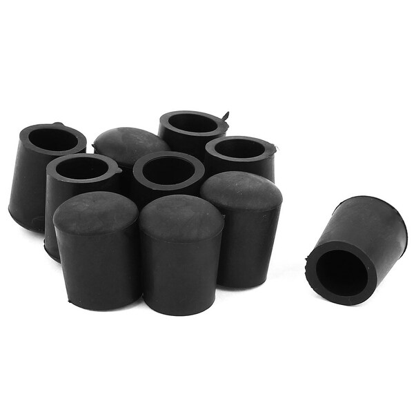 Rubber Furniture Table Chair Leg Tip Foot Cover 16mm Inner Dia