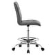 preview thumbnail 32 of 35, Prim Armless Vegan Leather Drafting Chair