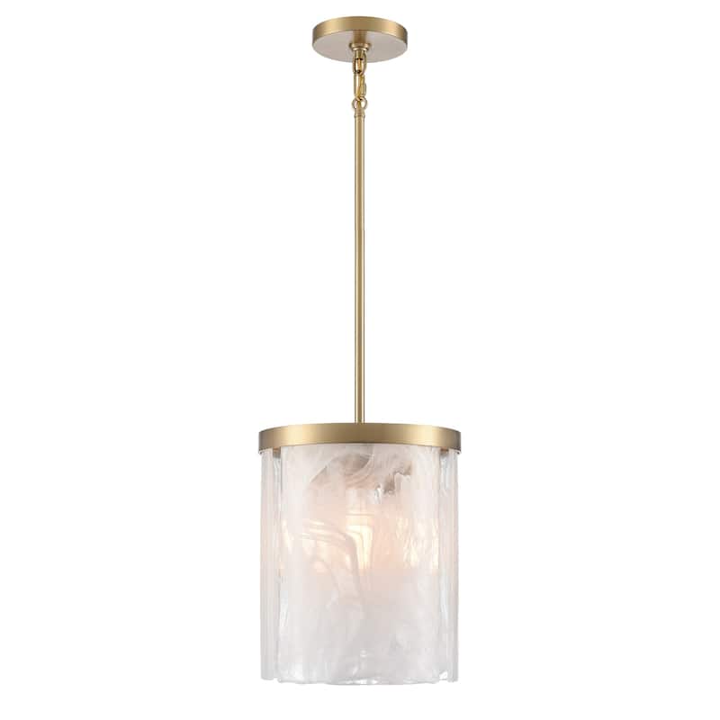 Artcraft Skye 3-Light Pendant 10" - Brushed Brass Finish